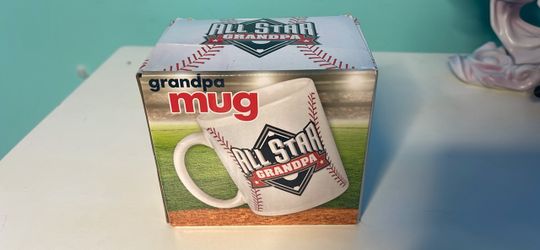 All Star Grandpa Coffee Mug in Box
