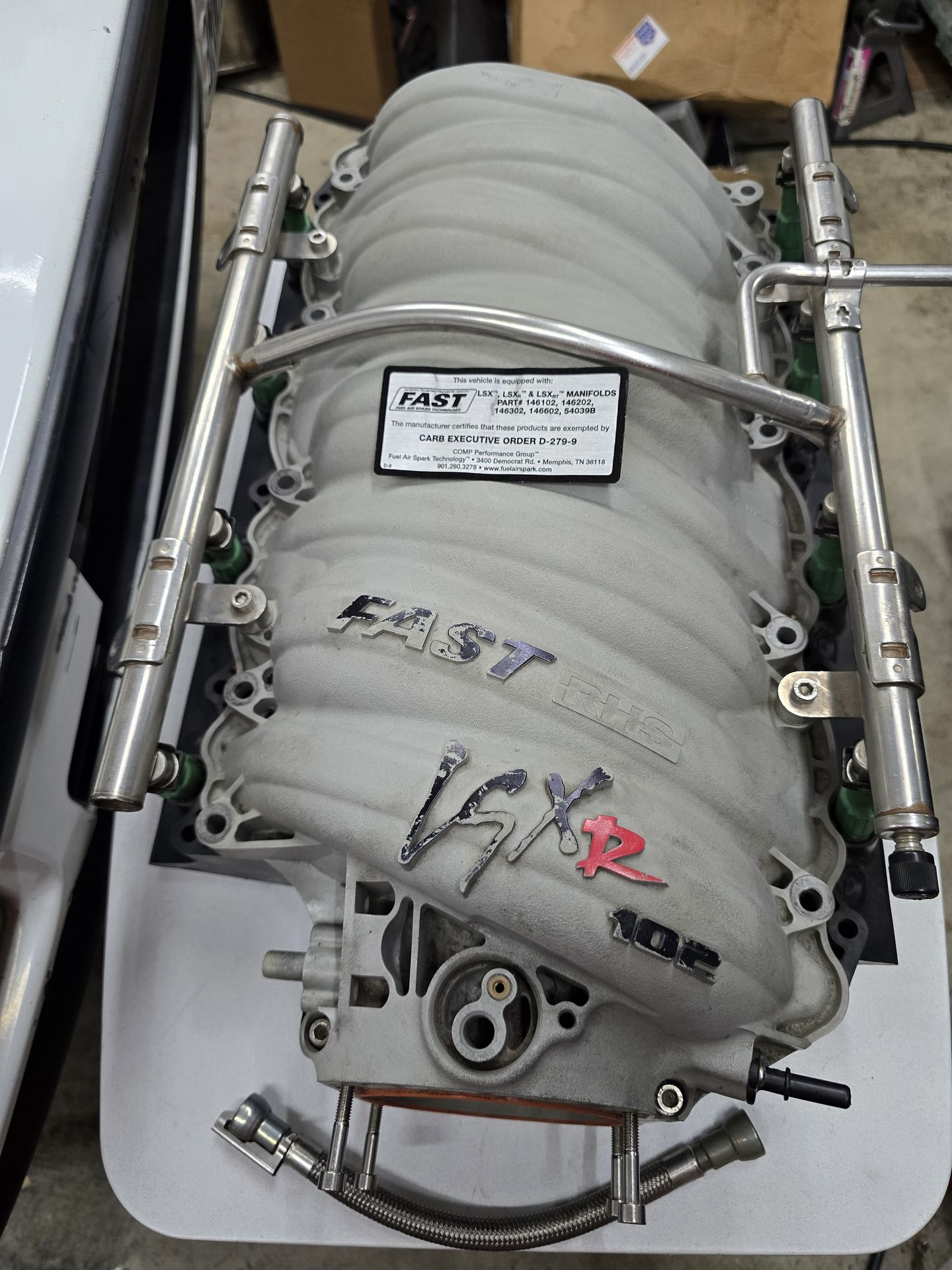 FAST LSXR 102 intake manifold (cathedral port)