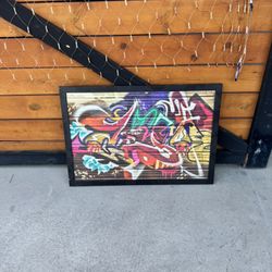 Graffiti Art 32x22in