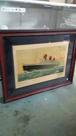 Beautiful Queen Mary painting