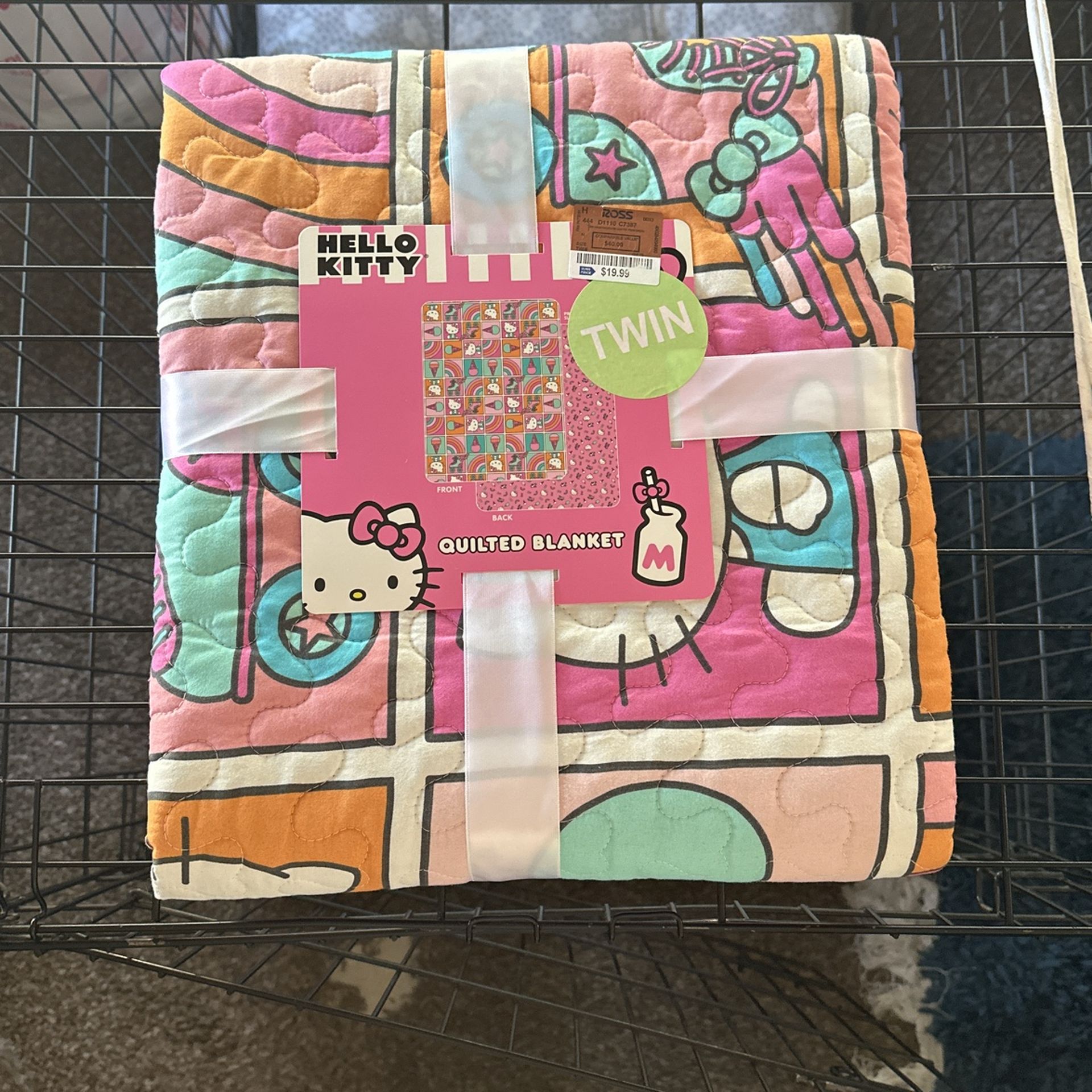 Hello Kitty Quilted Blanket