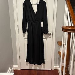 Nordstrom Satin Jumpsuit Size L With Tags/new