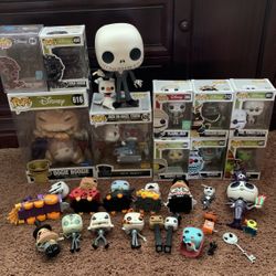 Funko Pop Nightmare Before Christmas Lot