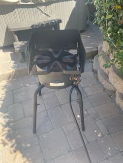 Outdoor Propane Burner Stove with Stand
