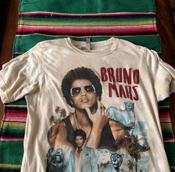Bruno mars concert shirt