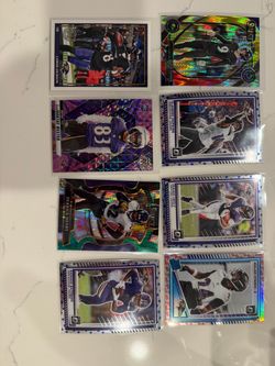 Baltimore Ravens NFL Trading Card Lot of 8