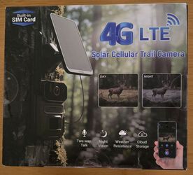 4G LTE Solar Cellular Trail Camera