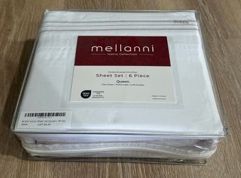 Queen Sheet Set – 6-Piece – White – 16” Deep Pocket