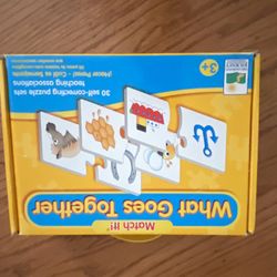 Educational Toy - What Hoes Together, Cards, Magnetic Letter 