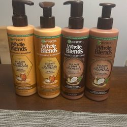 Garnier Whole Blend Sulfate Free Shampoo And Conditioner