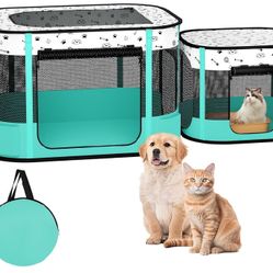 Dog / Cat Playpen  Pop-Up / Soft Foldable Crate *Like New*