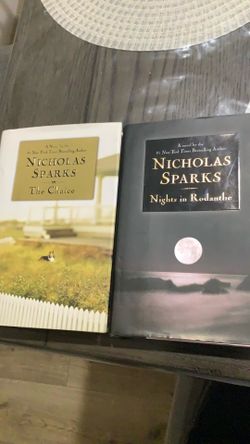 Nicholas Sparks Books/The Choice/Nights in Rodanthe