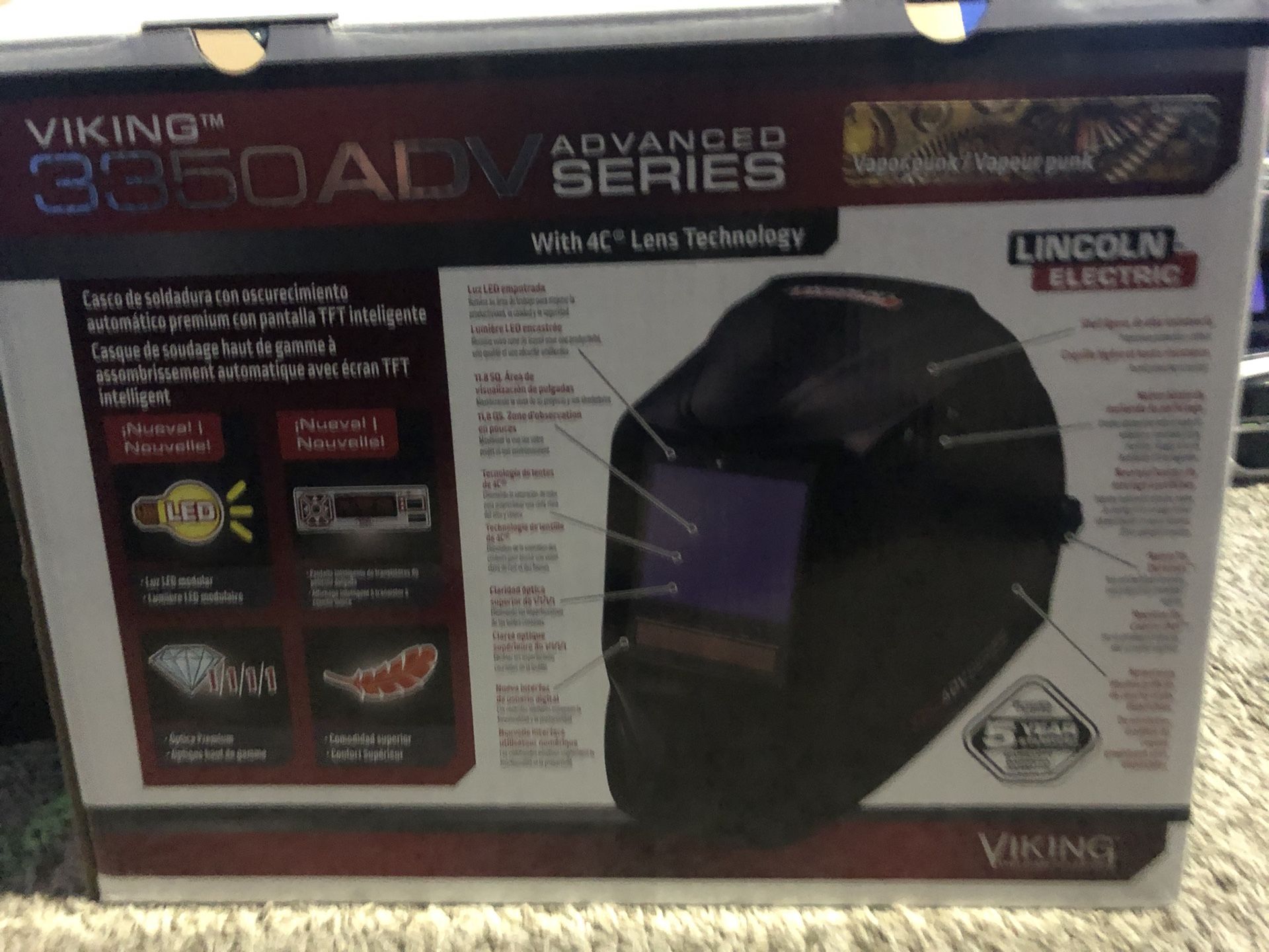 Welding Helmet/Viking SteamPunk 5