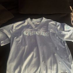 Blue Chrome Hearts Jersey 