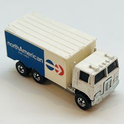 Vintage 1980 Hot Wheels Workhorses North American Van Lines Hiway Hauler Loose