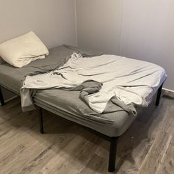 Queen Sized Bed Includes: Mattress And Bed Frame 