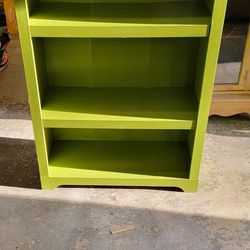 Green Shelving Bookcase