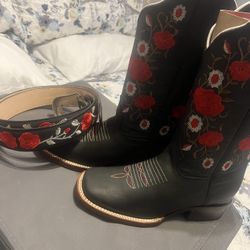 Brand New Boots And Belt