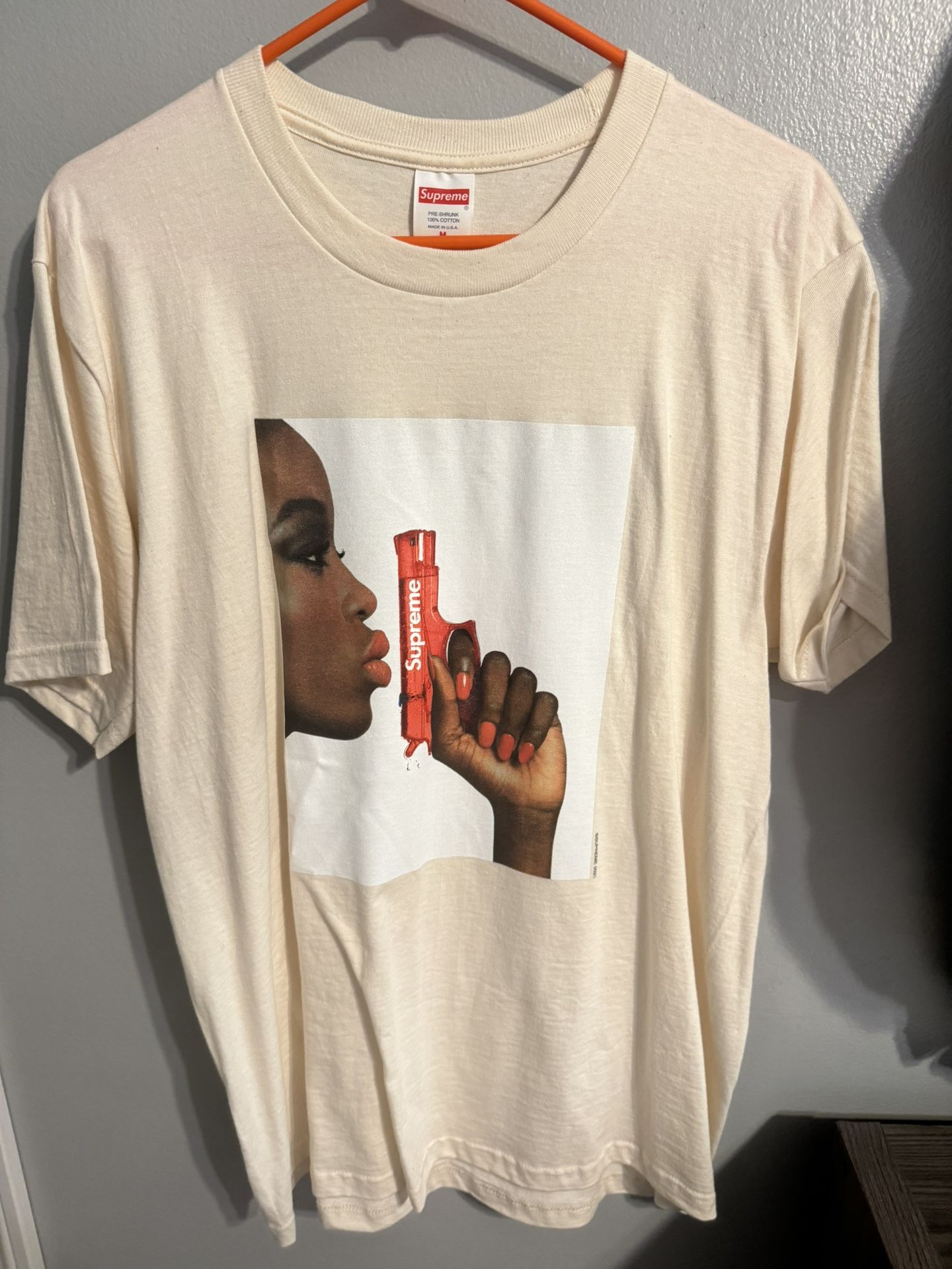 Supreme Water Gun Tee White Size Medium