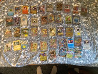 Pokémon Trading Card Lot Mixed Holos and Rares