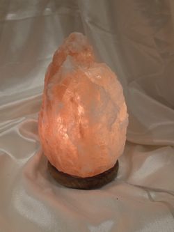 Himalayan Coral Pink Salt Lamp