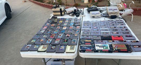 SNES NES N64 Nintendo Game lot