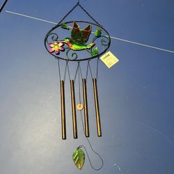 New Home & Garden Hummingbird Wind Chime 