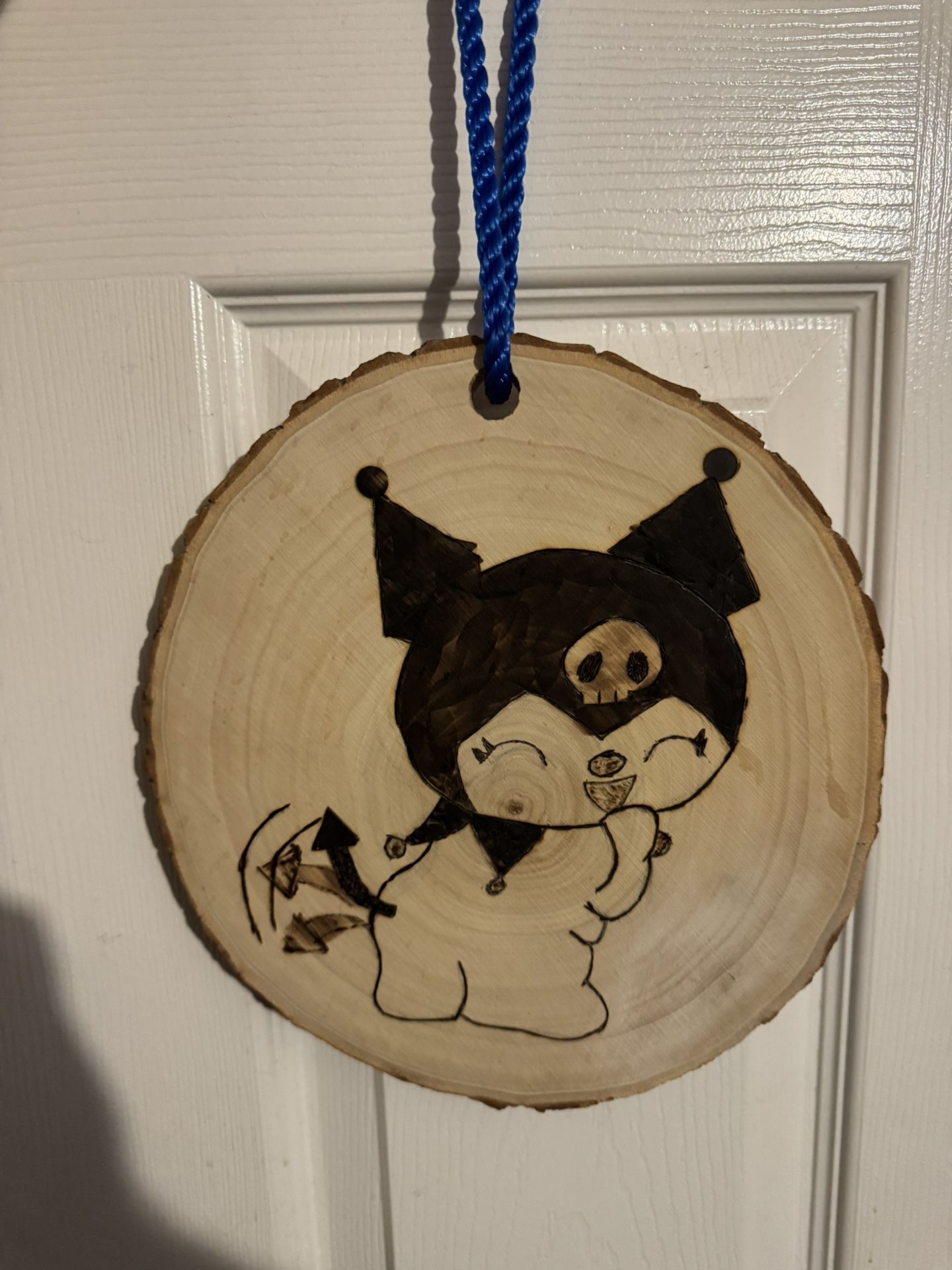 My Melody/kuromi Wood Burn (SAME PIECE OF WOOD)