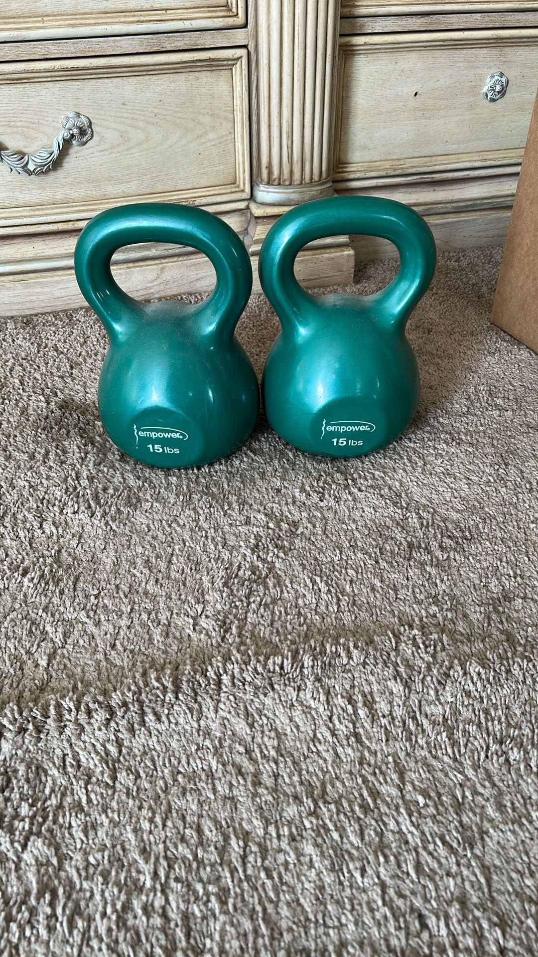 15 Pound Dumbbells (2)