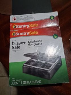 New sentry safe drawer safe box have key small