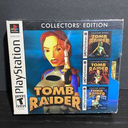 Playstation 1 Tomb Raider Collector's Edition CIB