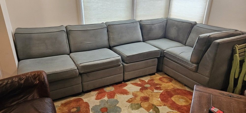 Green Sectional Couch