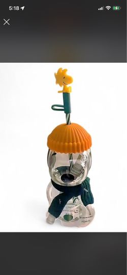 Snoopy X Starbucks glass cup