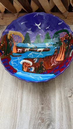 Vintage style plate