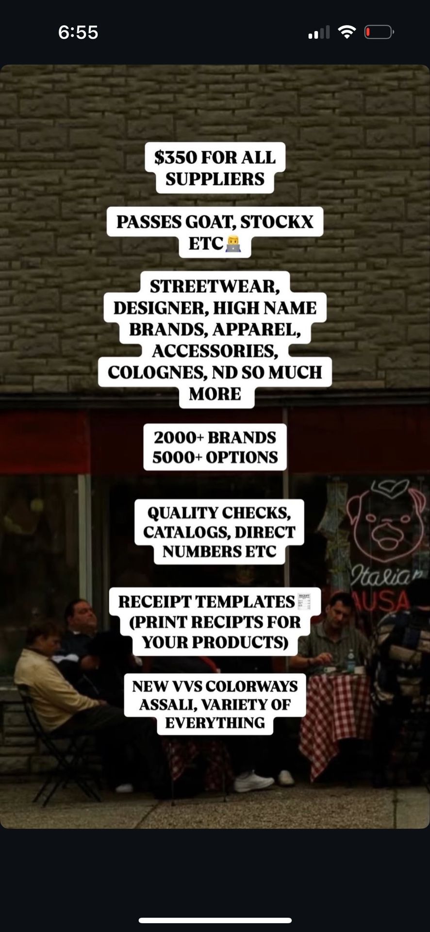 Resell Vendor