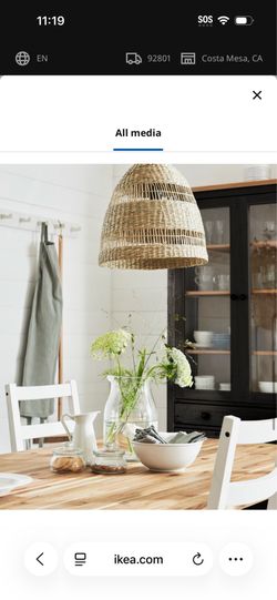 Hanging lamp from IKEA