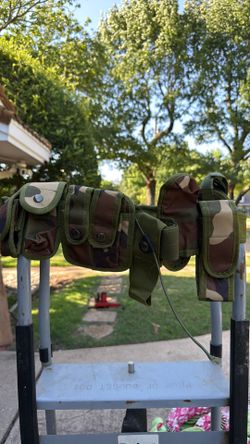 Army belt $10