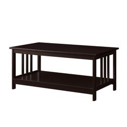 Coffee Table With Shelf