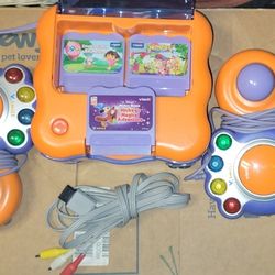 Vsmile Tv Learning System W/3 Games