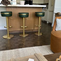 Three Bar Stools
