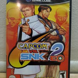 Like New Nintendo GameCube Capcom Vs SNK 2EO Video Game.  No Offers!!