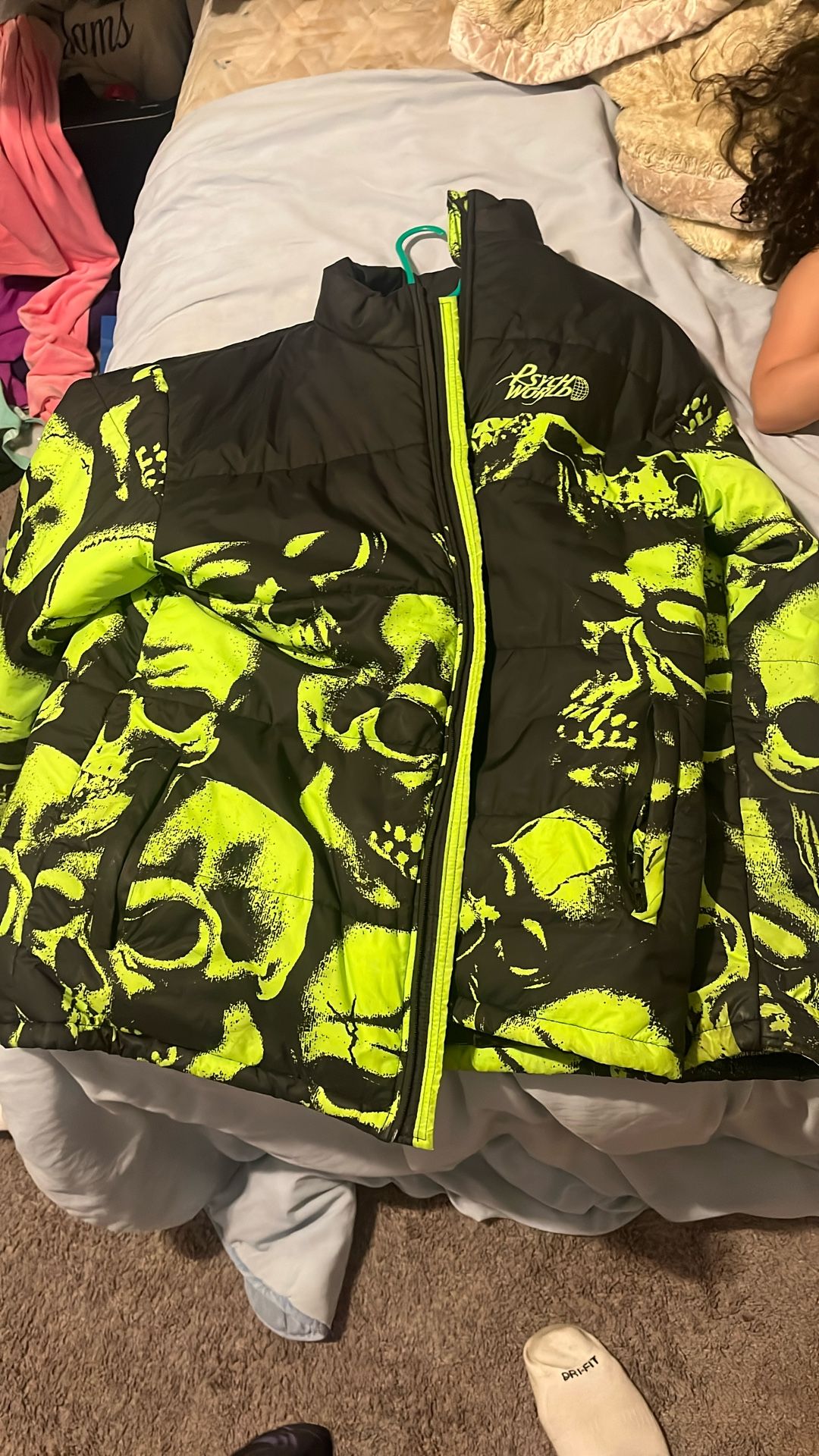 Psych world Puffer Snot Green Xl