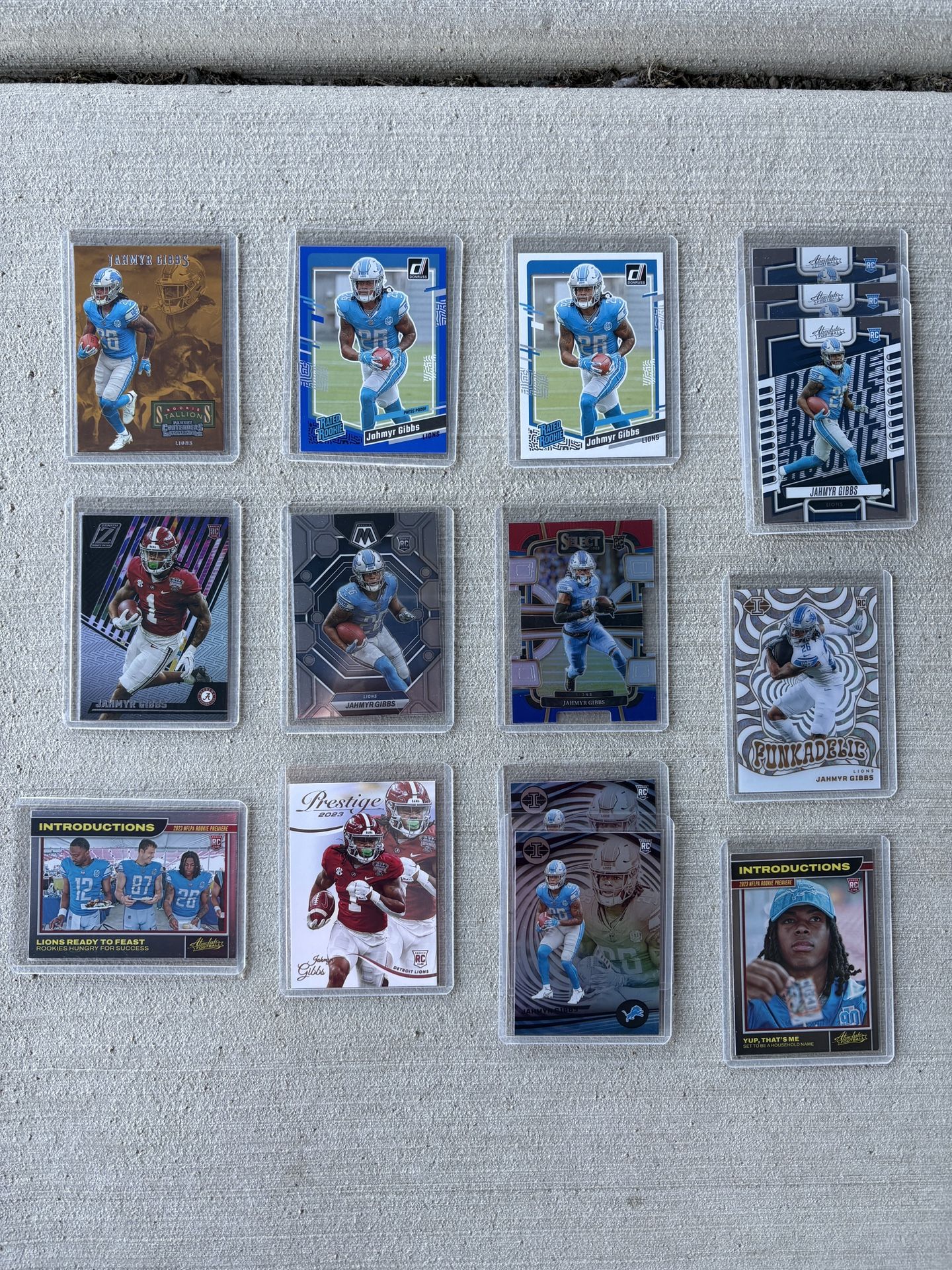 Jahmyr Gibbs Rookie Lot