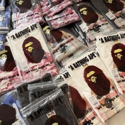 🚨SINGLE/WHOLESALE BAPE TEES🚨