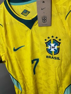🇧🇷 Brazil “Vini Jr” Home Jersey🟢Size L/XL available✅Message me if interested💯
