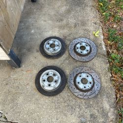 2010 Camaro Ls Drilled & Slotted Rotors 