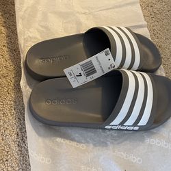 Adidas Slides Size 7 - New