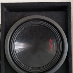 12" Alpine subwoofer