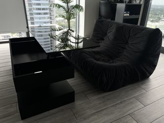 Black Loveseat