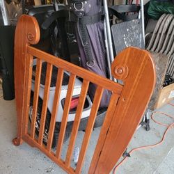 Child Crib-Playpen With Mattress New - 